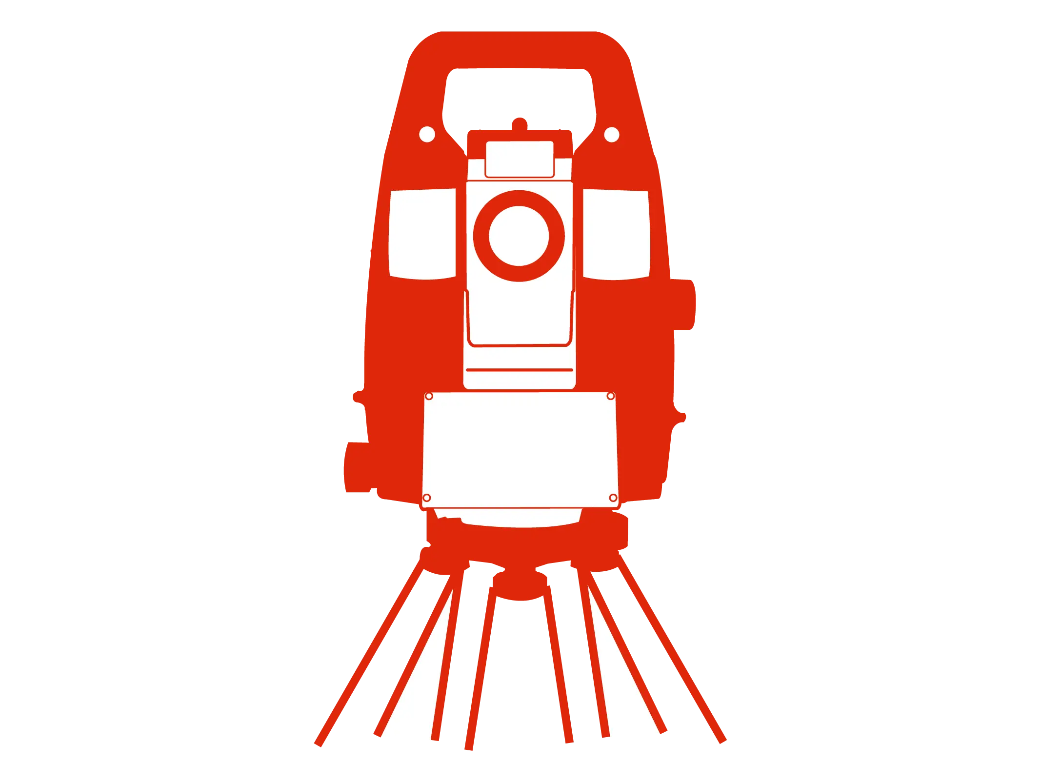 Icon of survey camera on tripod